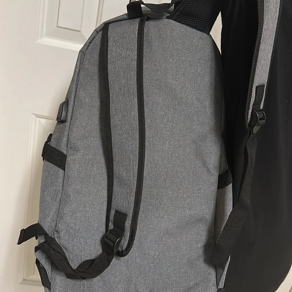 Yoked Apparel Business & Travel Laptop Backpack, Gray